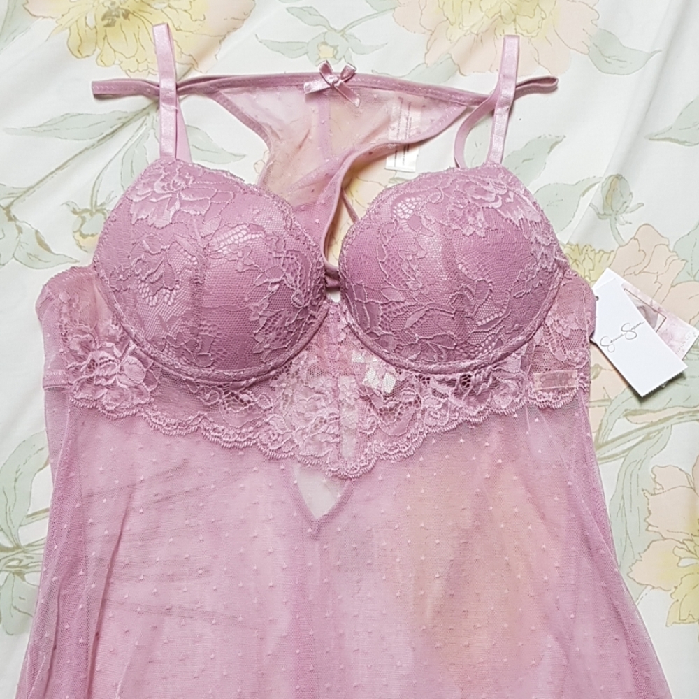 Lilac Teddy Lingerie 💜